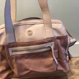 Lululemon large pink bag